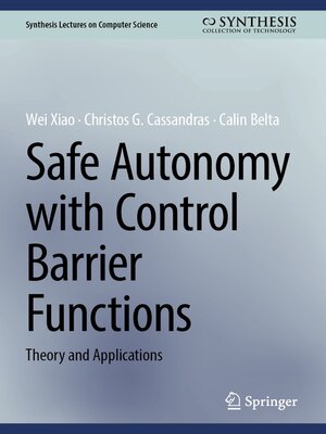 cover image of Safe Autonomy with Control Barrier Functions